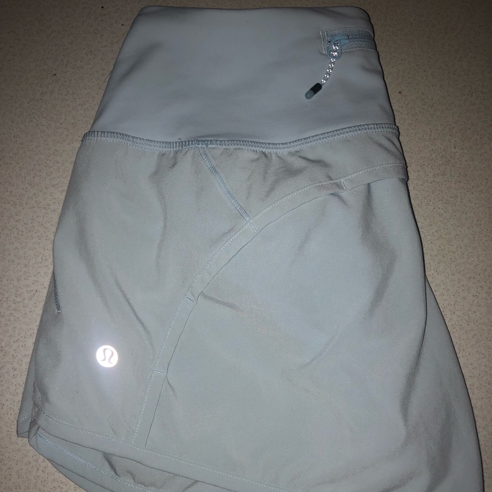 Lululemon speed up shorts size 4